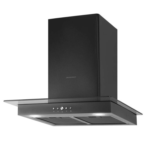 OKAP KUCHENNY 60 CM CZARNY BERDSEN BT-217