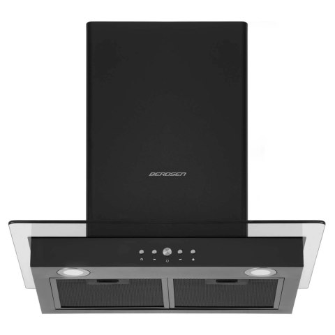 OKAP KUCHENNY 60 CM CZARNY BERDSEN BT-217