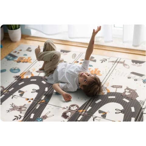 MATA PIANKOWA EDUKACYJNA SKŁADANA 200 X 180 X 1 CM NUKIDO NK-340