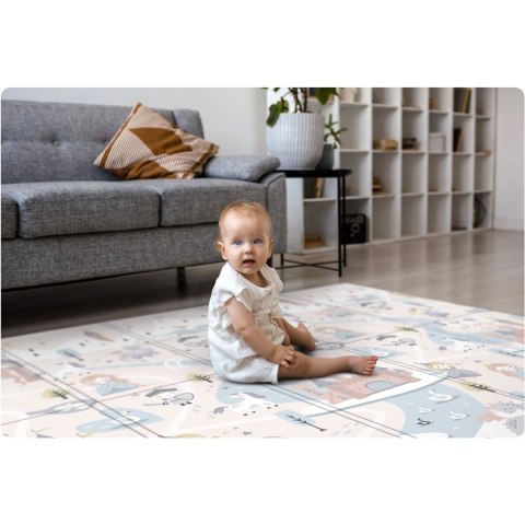 MATA PIANKOWA EDUKACYJNA SKŁADANA 200 X 180 X 1 CM NUKIDO NK-340