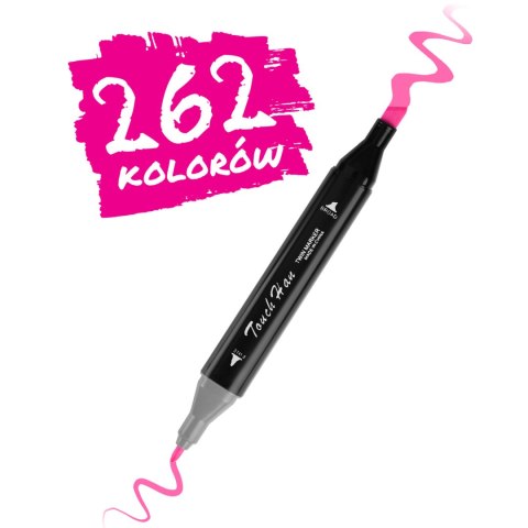 MARKERY ALKOHOLOWE Z TORBĄ 262 SZT NUKIDO NK-915