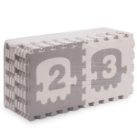 DUŻA MATA PIANKOWA, PUZZLE, POCIĄG, LITERKI 36 SZT