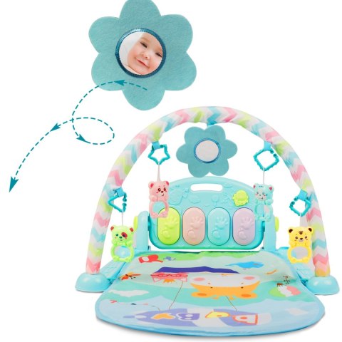 MATA INTERAKTYWNA EDUKACYJNA Z PIANINKIEM RICOKIDS - 7314
