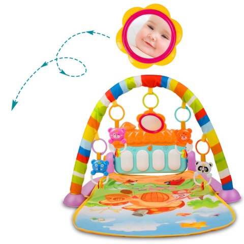 MATA INTERAKTYWNA EDUKACYJNA Z PIANINKIEM RICOKIDS - 7316