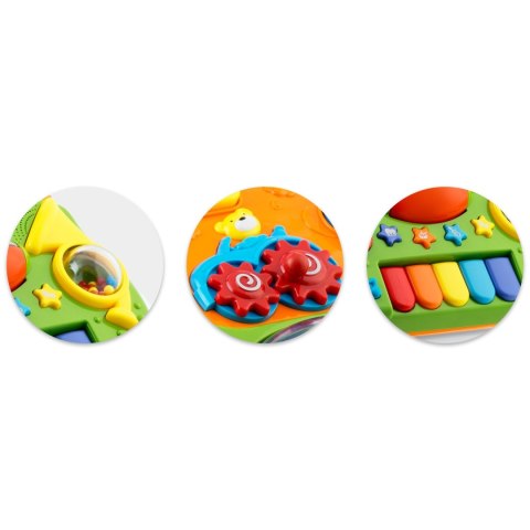 CHODZIK EDUKACYJNY Z MUZYKĄ 2W1 RK-744 RICOKIDS BIAŁY