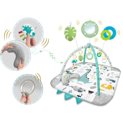 MATA INTERAKTYWNA EDUKACYJNA 110 X 100 CM NESSI RICOKIDS