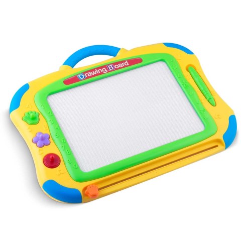 ZNIKOPIS TABLICA DO RYSOWANIA RICOKIDS - ŻÓŁTY