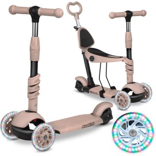 HULAJNOGA TRÓJKOŁOWA RICOKIDS TODI - BEŻOWA