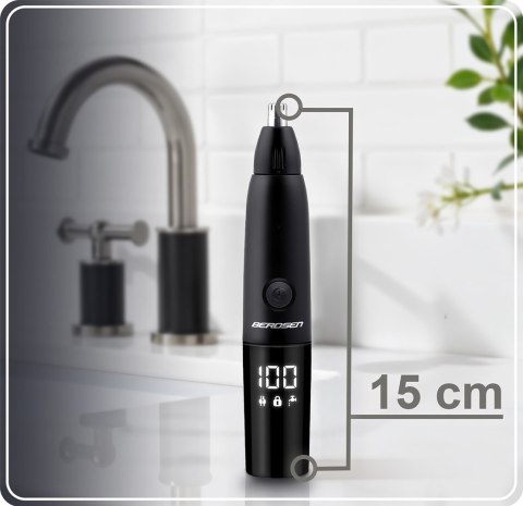 TRYMER DO NOSA I USZU BERDSEN BD-269 CZARNA