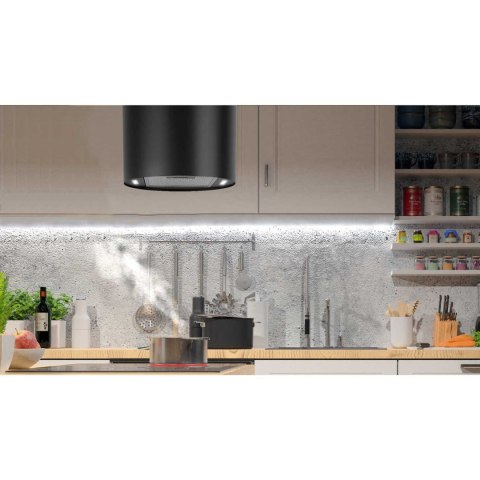 Okap kuchenny wiszący 35cm czarny BT-227 Okap kuchenny wiszący 35cm czarny BT-227