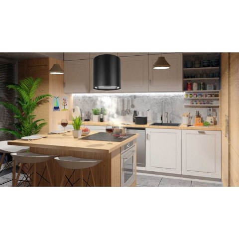 Okap kuchenny wiszący 35cm czarny BT-227 Okap kuchenny wiszący 35cm czarny BT-227