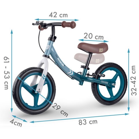 Rowerek biegowy dla dzieci Ricokids Fun Adventure