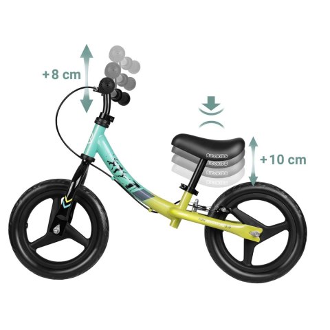 Rowerek biegowy dla dzieci Ricokids Fun Adventure