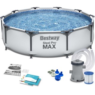 BASEN OGRODOWY STELAŻOWY 305 X 76 CM 9W1 BESTWAY 56408