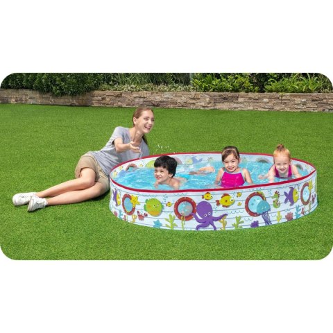 BASEN ROZPOROWY DLA DZIECI RYBKI 152 X 25 CM BESTWAY 55029