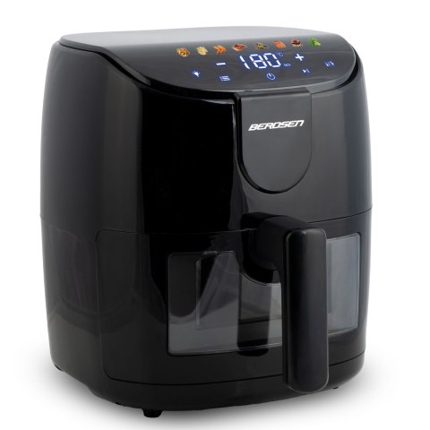 FRYTKOWNICA BEZTŁUSZCZOWA AIR FRYER BERDSEN BD-658 CZARNA