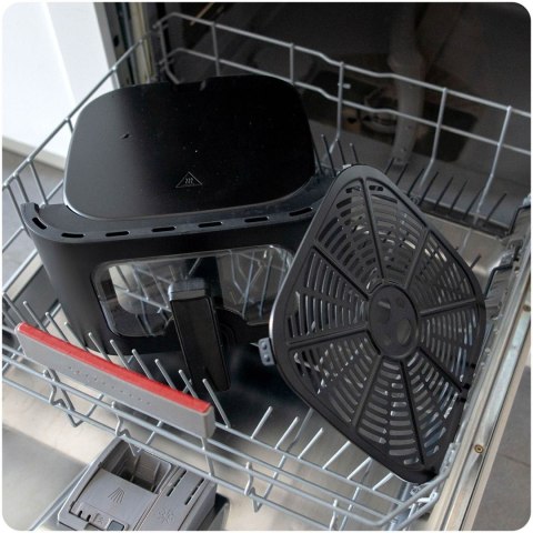 FRYTKOWNICA BEZTŁUSZCZOWA AIR FRYER BERDSEN BD-661 CZARNA