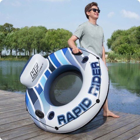KOŁO DO PŁYWANIA RAPID RIDER ŚR. 135 CM 2 UCHWYTY BESTWAY 43116