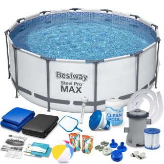 BASEN OGRODOWY STELAŻOWY 427 X 84 CM 17W1 BESTWAY 56595