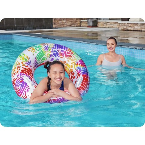 KÓŁKO DLA DZIECI O ŚREDNICY 91 CM 3 KOLORY BESTWAY 36084 NIEBIESKI
