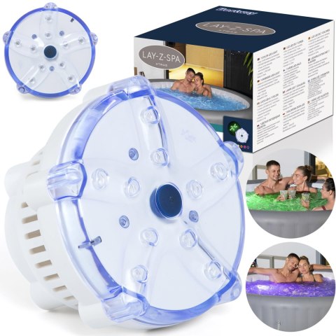 LAMPKA LED DO SPA 7 KOLORÓW BESTWAY 60303