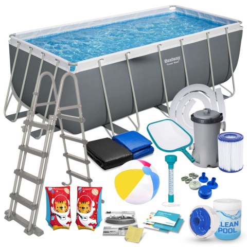 BASEN OGRODOWY STELAŻOWY 412X201X122CM 18W1 BESTWAY 56456ND