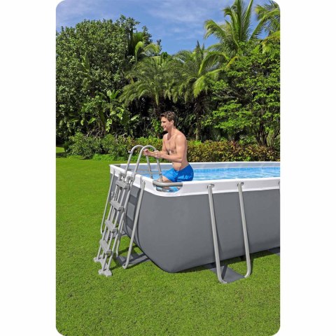 BASEN OGRODOWY STELAŻOWY 488 X 244 X 122 CM 18W1 BESTWAY 56670