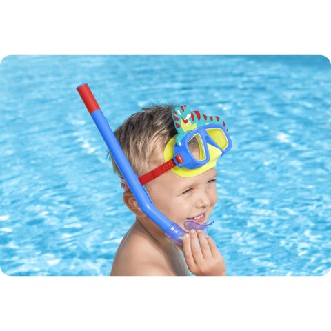 ZESTAW DO NURKOWANIA DLA DZIECI NIEBIESKI BESTWAY 24059