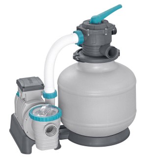 POMPA PIASKOWA DO BASENÓW 11355 L/H BESTWAY 58486 + TABLETKI MULTIFUNKCYJNE