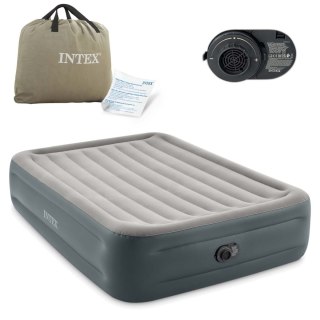 MATERAC DMUCHANY 203X152X46 CM Z WBUDOWANĄ POMPKĄ ELEKTRYCZNĄ INTEX 64126ND
